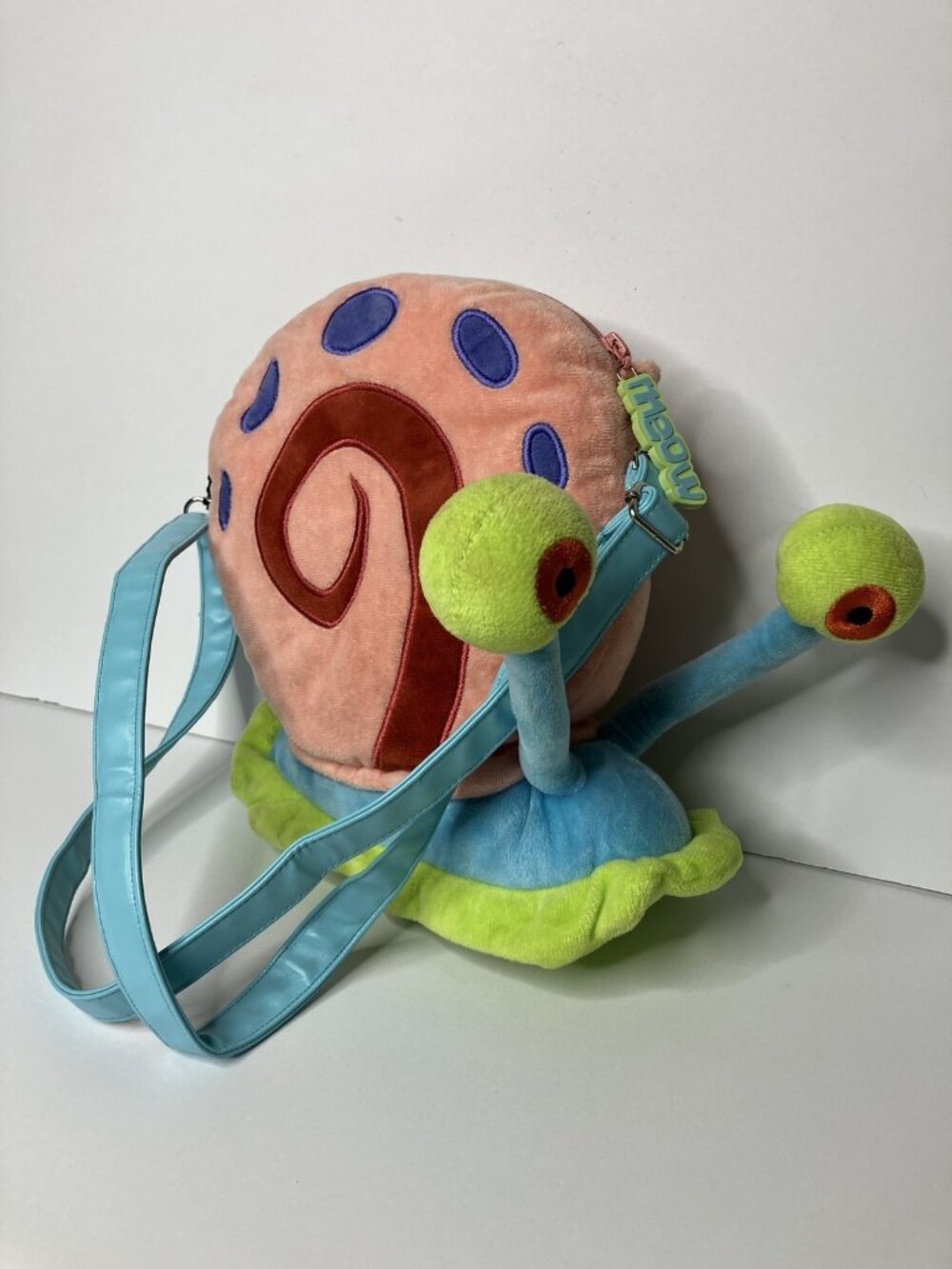 SpongeBob SquarePants Gary the Snail Plush Bag Purse Meow